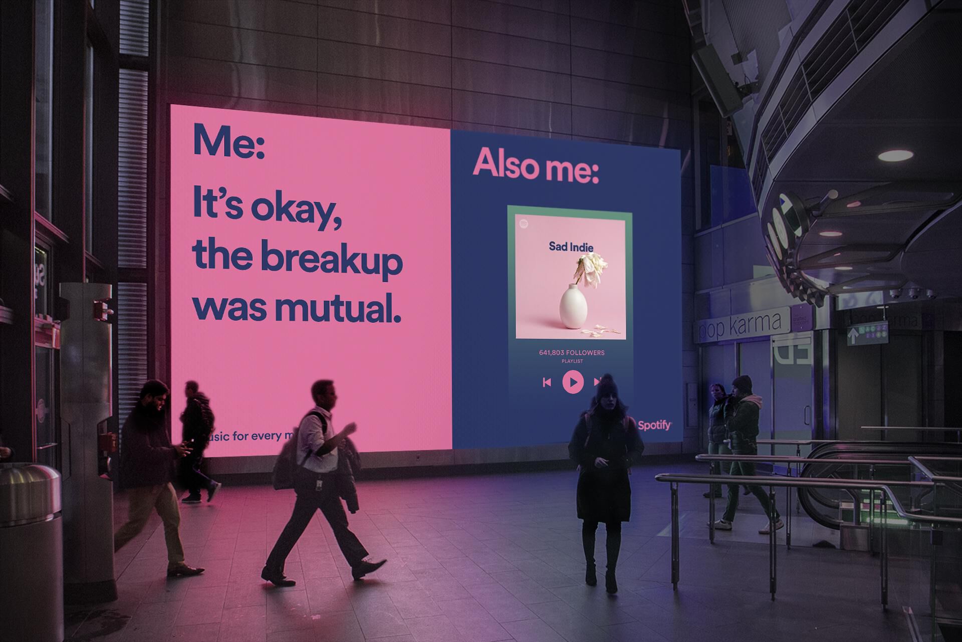 Spotify Spotify rekla%CC%81m Spotify kampa%CC%81ny music for everyone me%CC%81mek Spotify me%CC%81mek 4