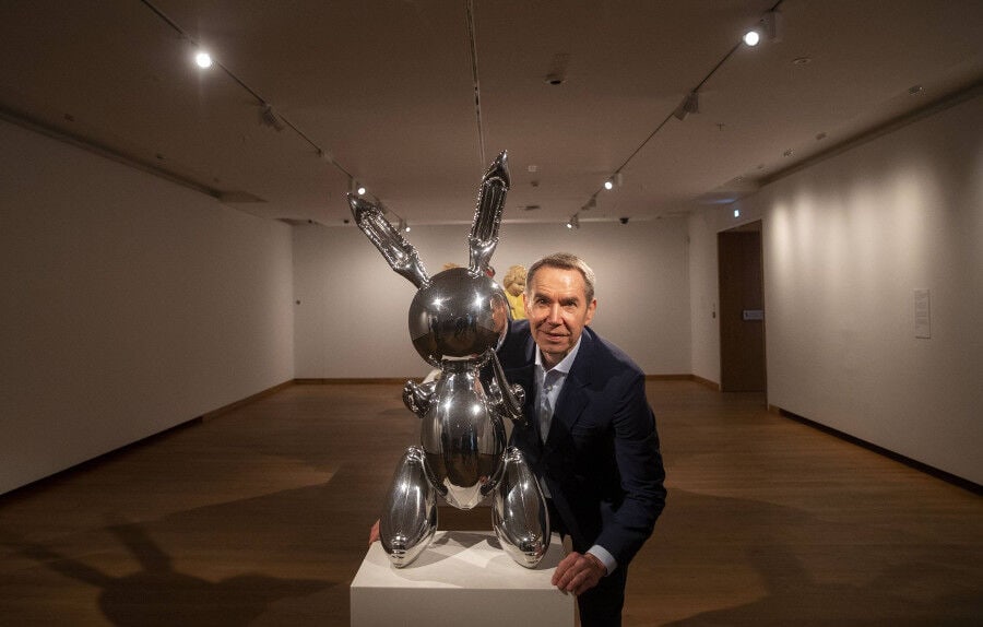 Jeff Koons Nyúl Legdrágább Élő Művész