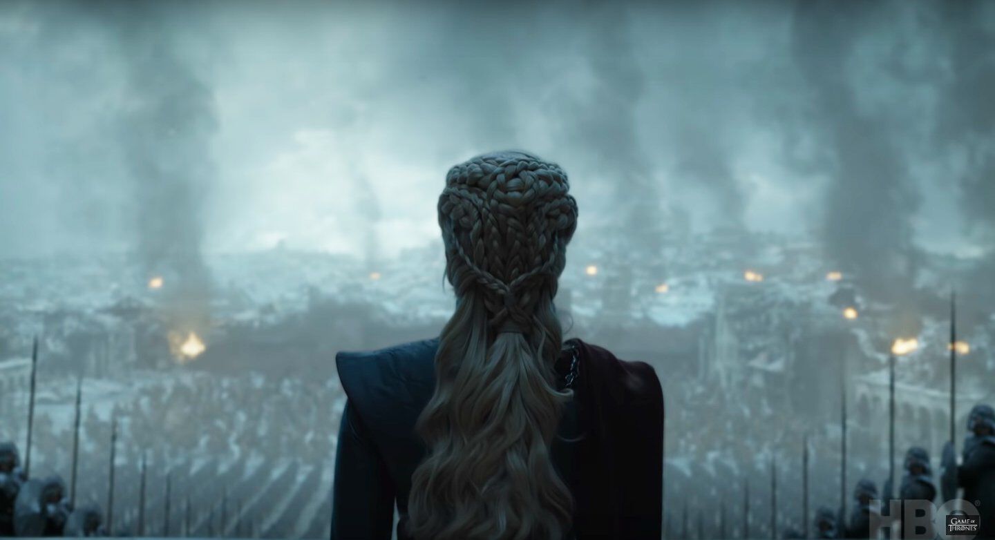 tro%CC%81nok harca tro%CC%81nok harca 8. e%CC%81vad tro%CC%81nok harca befejeze%CC%81s emilia clarke peter dinklage nikolaj coster waldau conleth hill david benioff D.B. Weiss George R.R. Martin tro%CC%81nok harca fina%CC%81le%CC%81