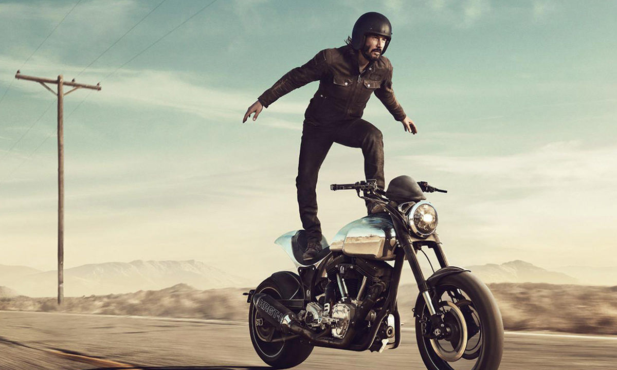 Keanu Reeves Motorozik