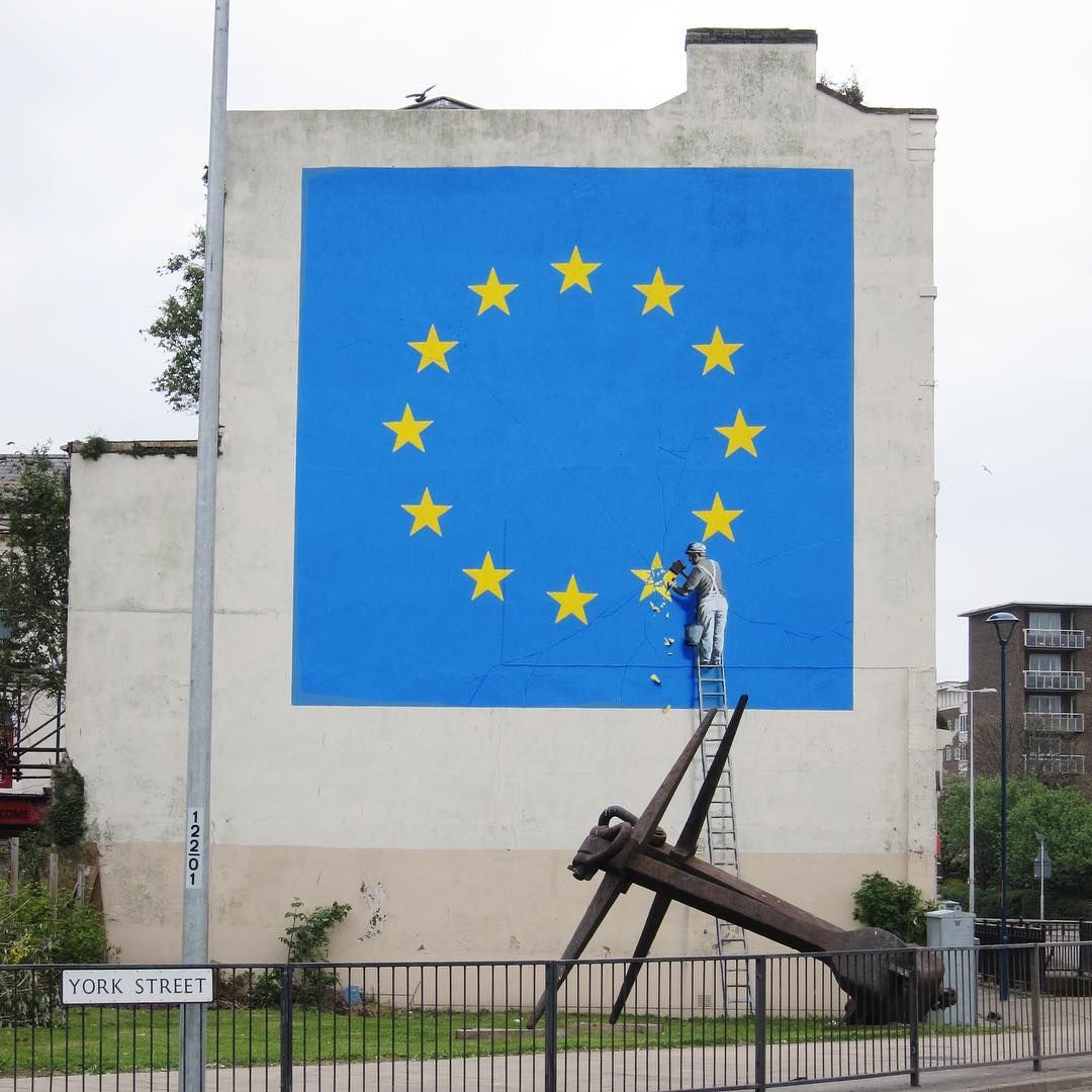 Banksy Brexit graffiti cenz%C3%BAra