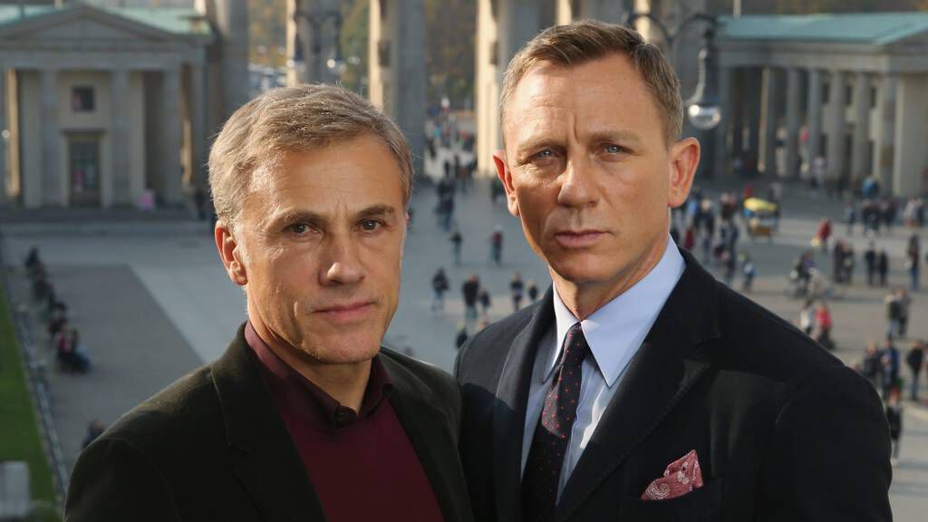 Christoph Waltz És Daniel Craig James Bond