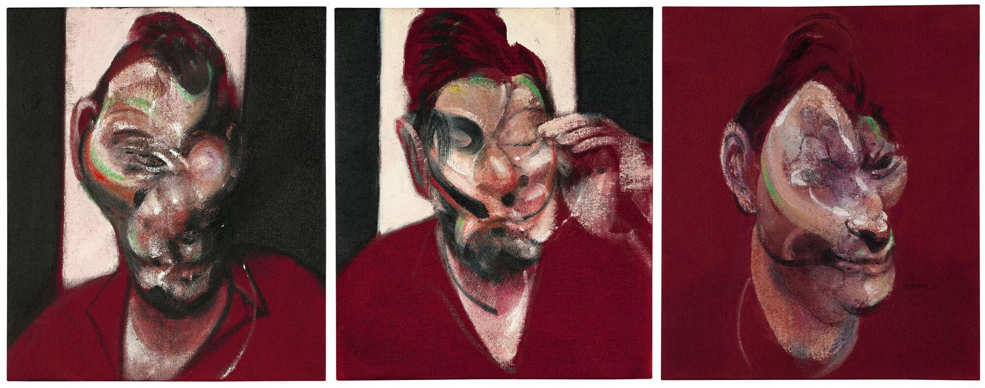 Francis Bacon Freud Portrétanulmány
