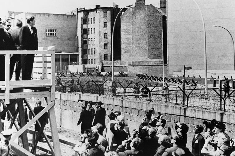 John F Kennedy Berlini Wall Berlini Fal Lebontása Berini Fal Leomlása