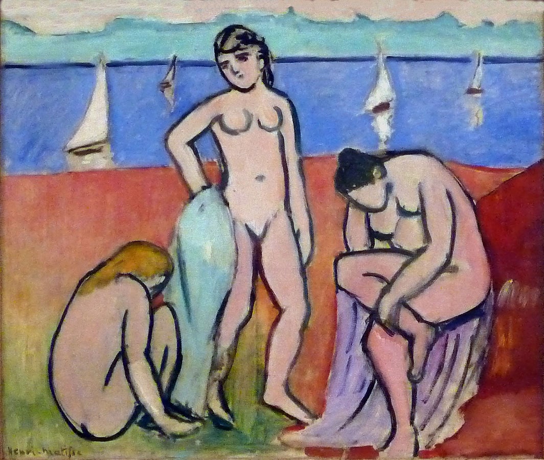 Matisse Három Fürdőző