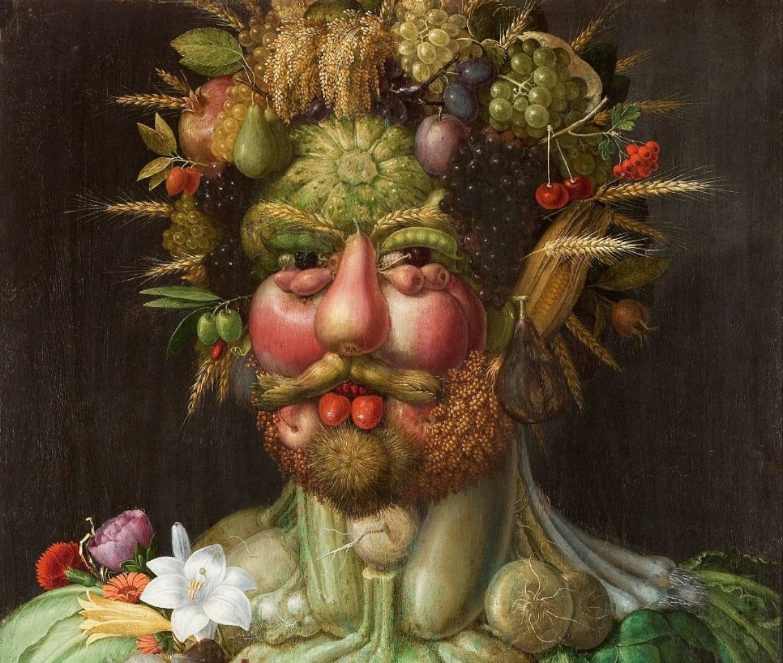 Giuseppe Arcimboldo II. Rudolf portr%C3%A9ja