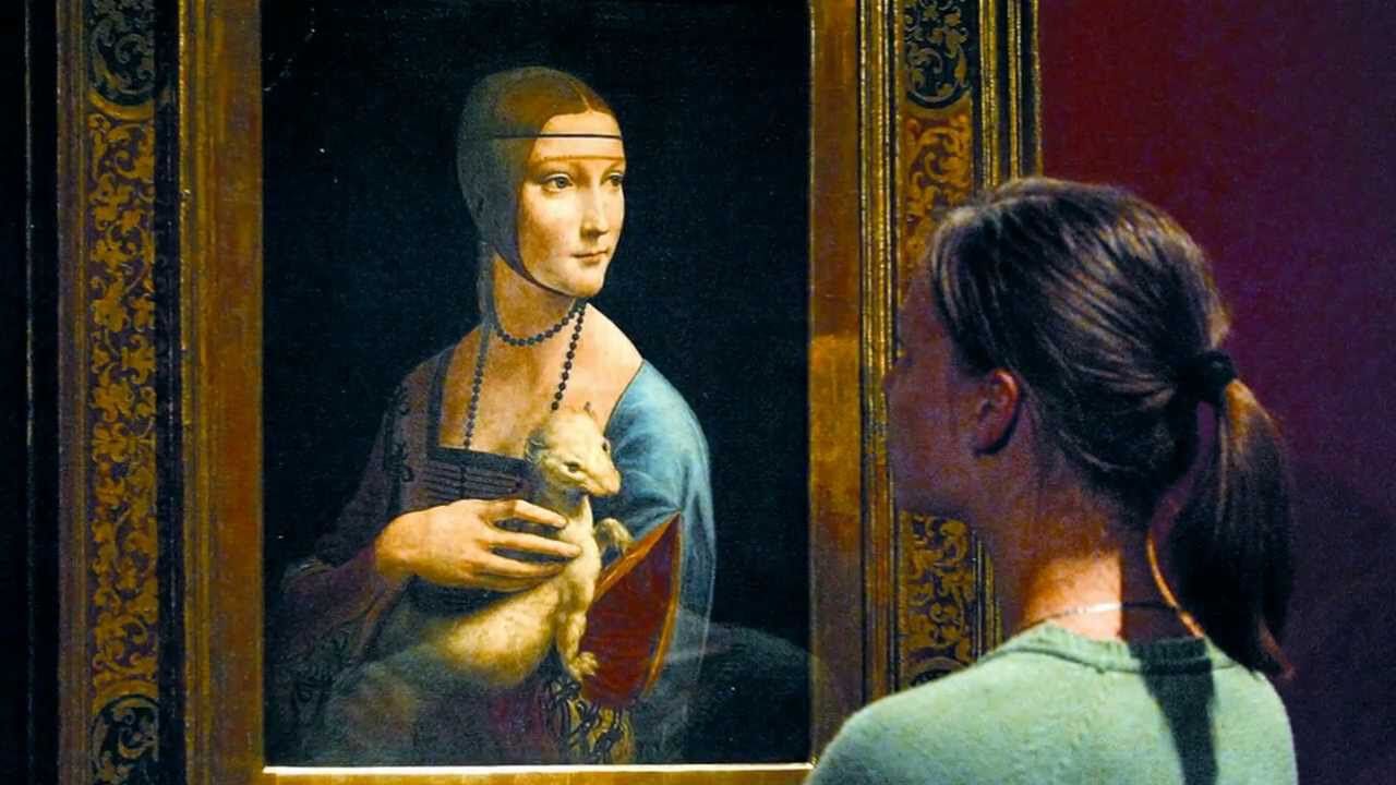 Leonardo Da Vinci Hölgy Hermelinnel