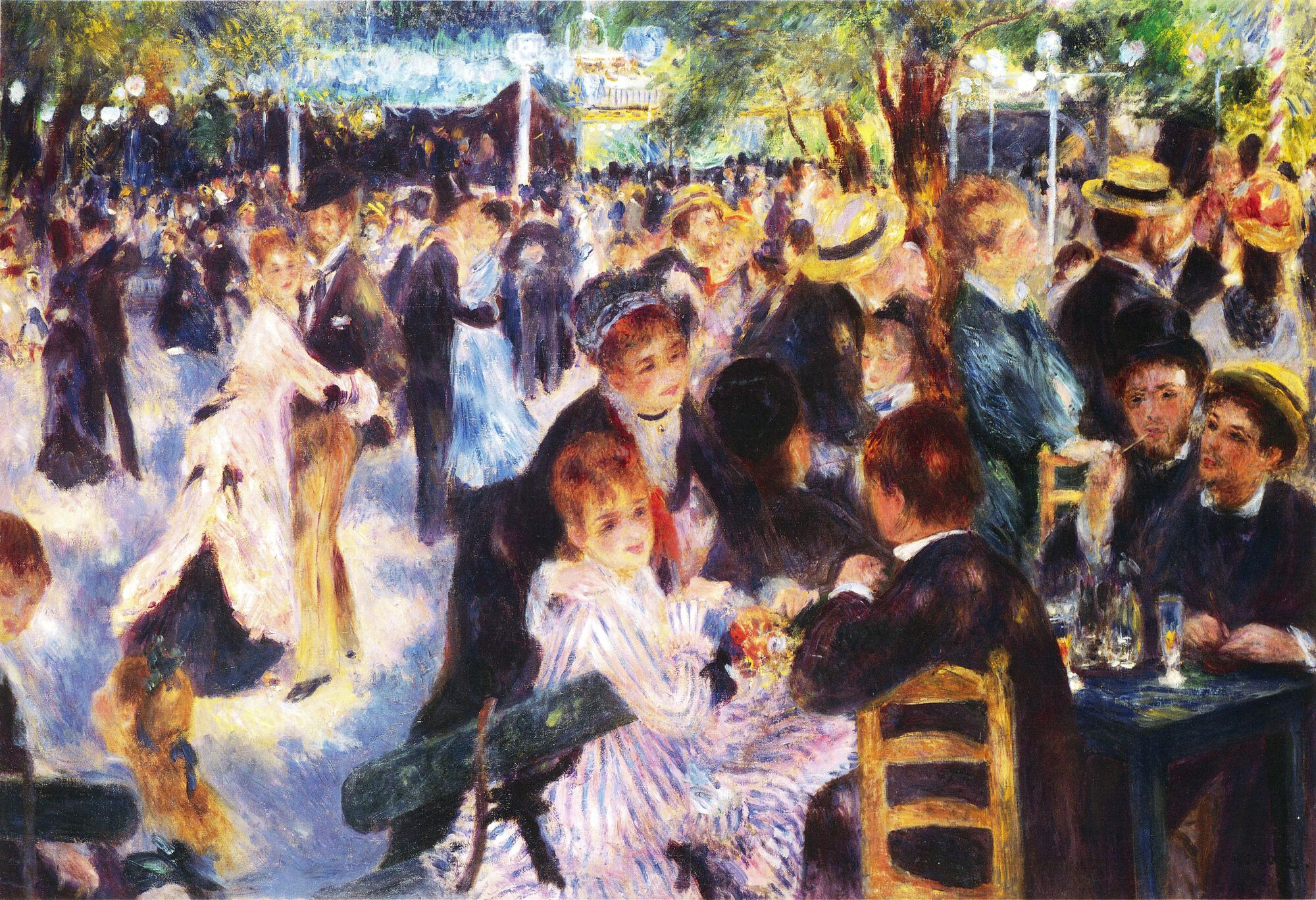 Pierre August Renoir Tánc A Moulin De Galette Ban