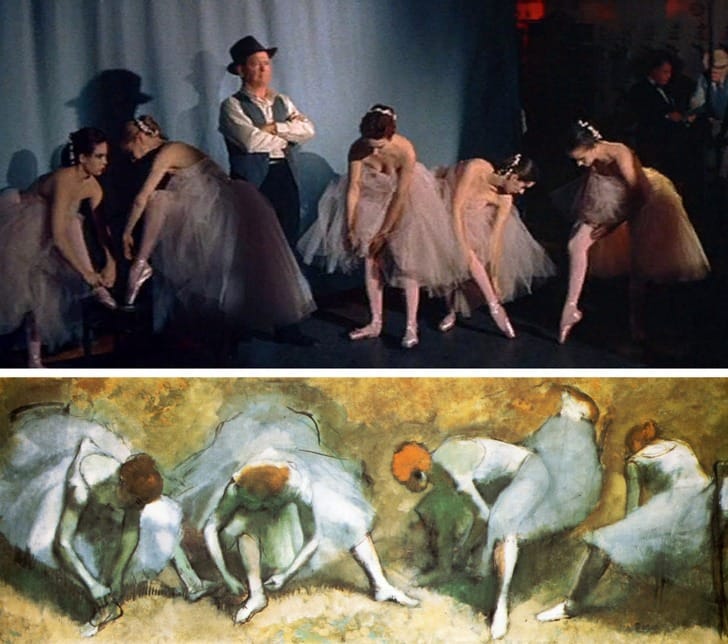 George Cukor Csillag Születik Edgar Degas Dancers Tying Shoes