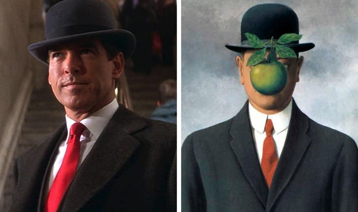 Thomas Crown Ügy Mctiernan Magritte Son Of Man