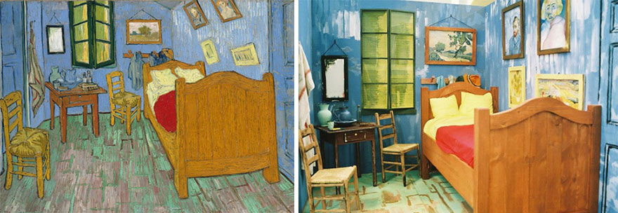 Van Gogh Bedroom Parafrazis