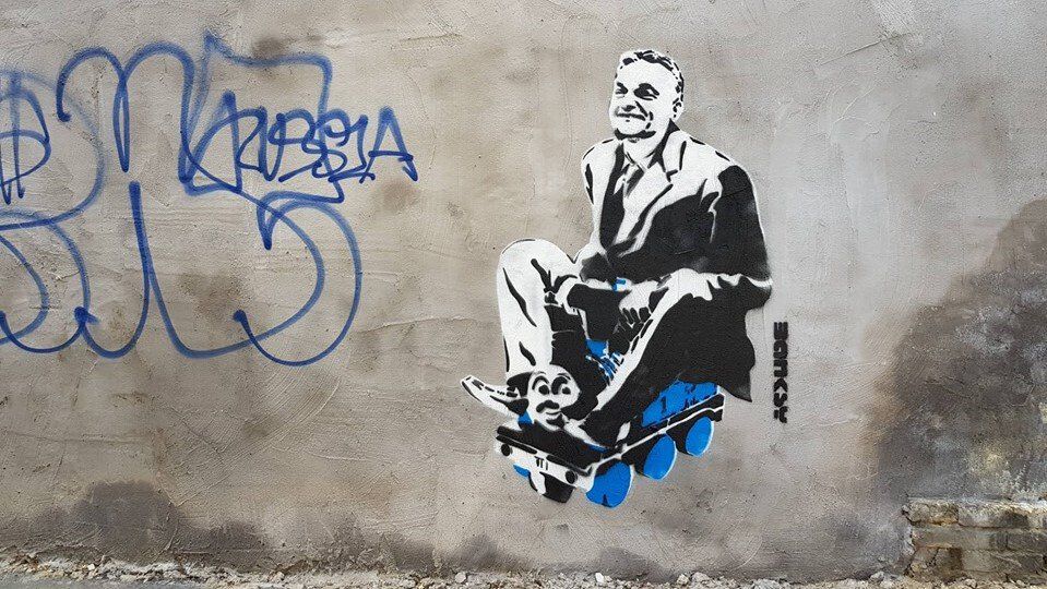 Banksy Orban 03