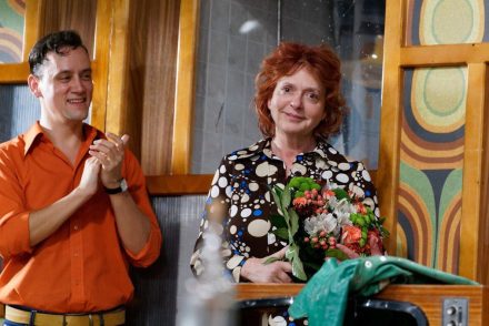 Így köszöntötték Hernádi Judit színművészt az Átrium Színházban