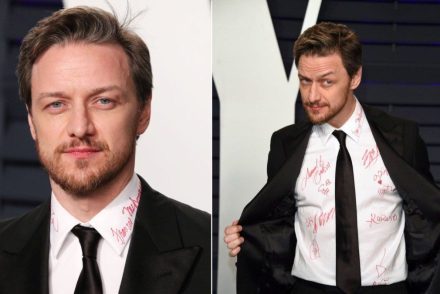 James McAvoy elárverezi az Oscaron aláíratott ingét egy jótékonysági szervezet javára