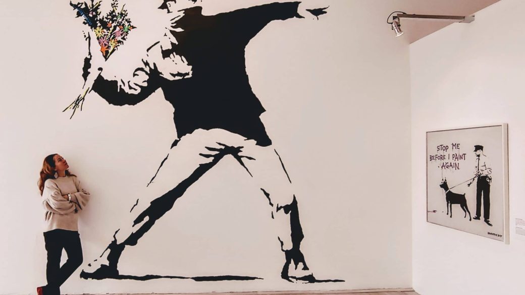 Laczkovich Borbala banksy kiallitaas budapest scaled 1