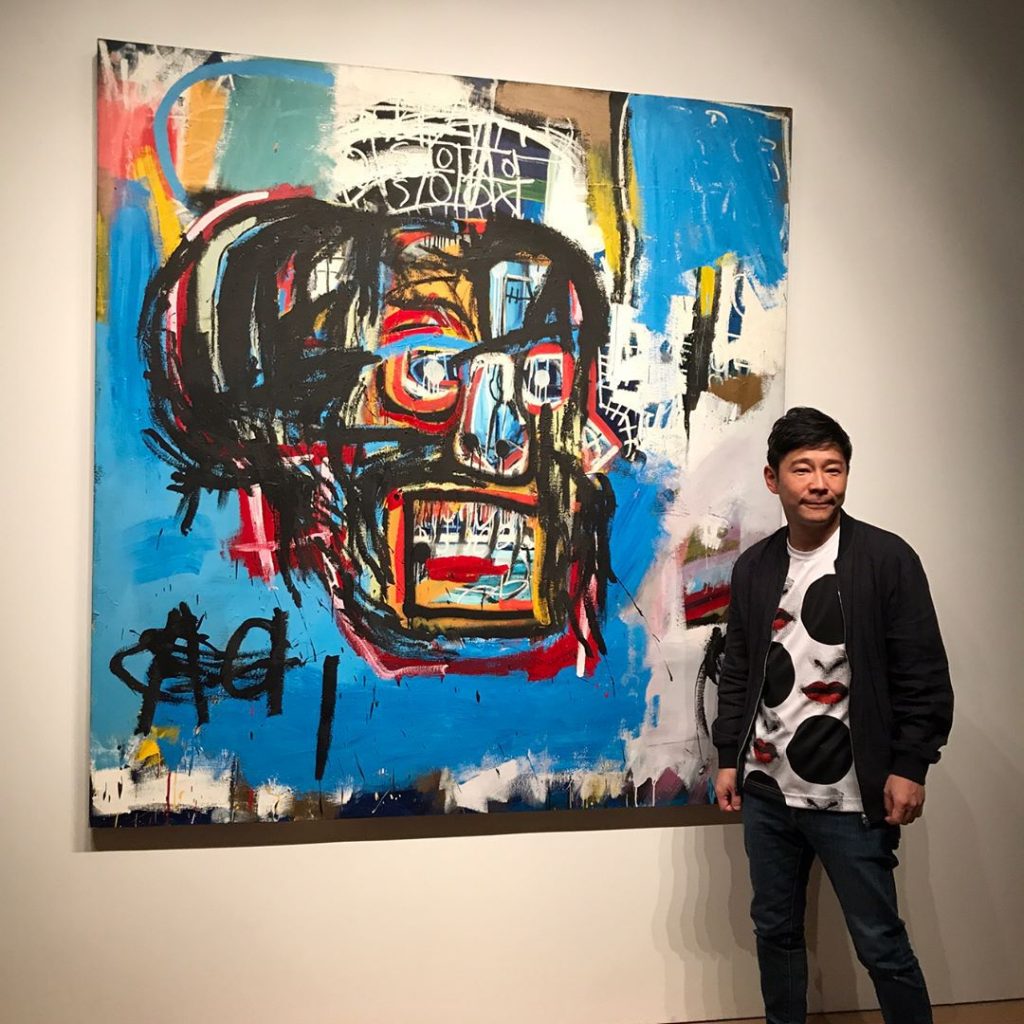 Maezava Juszaku Maezava Yusaku Jean Michel Basquiat