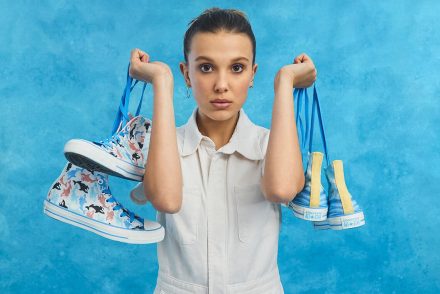 Millie Bobby Brown a Converse legfiatalabb tervezője