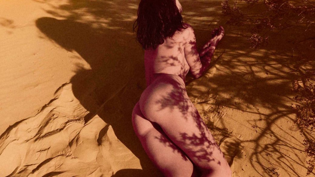 Selfportrait in Mojave Desert Sanja Marusic