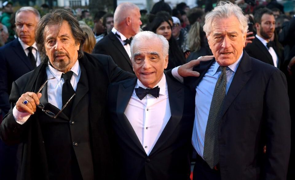al pacino martin scorsese robert de niro the irishman