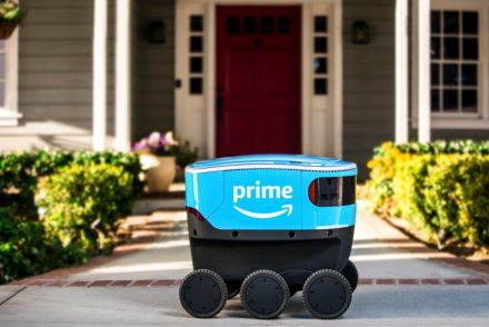 Az Amazon kiszállítórobottal állt elő – Veszélyben a futár szakma?