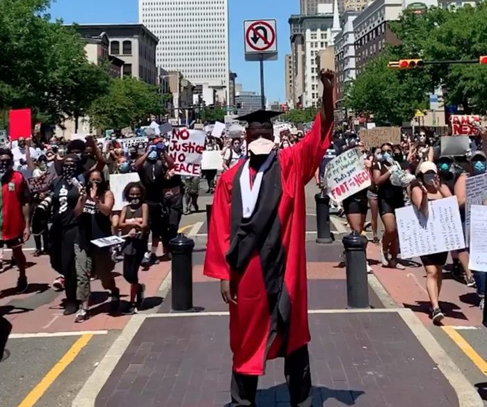 amerikai blm tuntetesek diakok