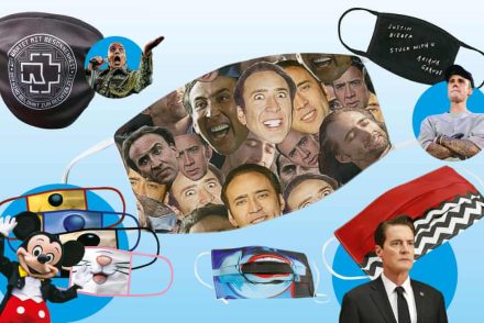 A szájmaszkok sem úszhatták meg, hogy átvegye a hatalmat felettük a popkultúra
