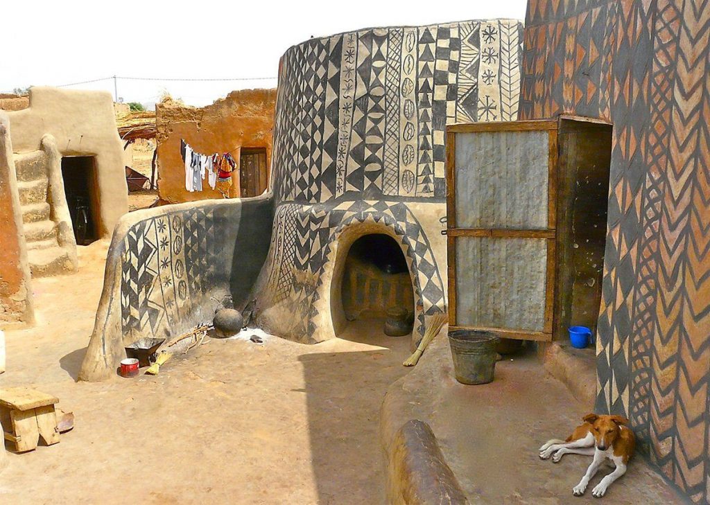 Artistic African Village Burkina Faso 18