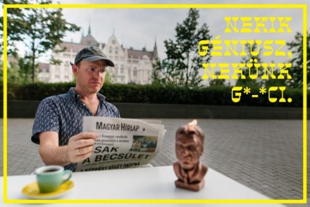 „Nekik géniusz, nekünk g_ci” – Az ország megosztottságára reagál a Bánkitó Fesztivál idei arculata