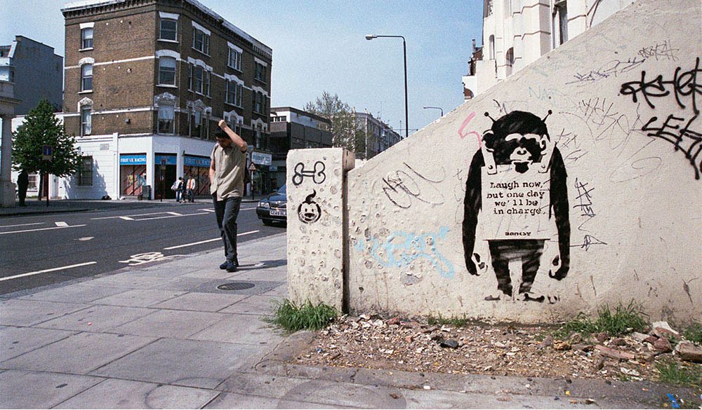 banksy majon nevess csak