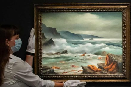 Közel 500 millió forint értékű Banksy-festményeket árvereznek el a betlehemi kórház javára