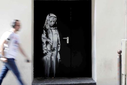 Banksy Párizsból ellopott képét egy olasz pajtában találták meg