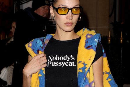 Bella Hadid ruhájával üzent a párizsi divathét előtt