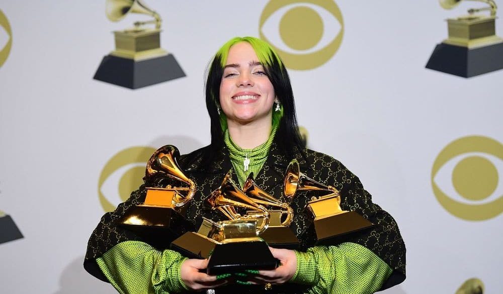 billie eilish grammy dij nyertes 2020 bad guy