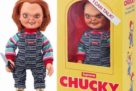 Családbarát Chucky babát mutatott be egy New York-i divatüzlet