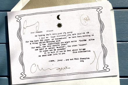 Coldplay-rajongó vagy? Ezt a levelet akár neked is küldhette volna az együttes