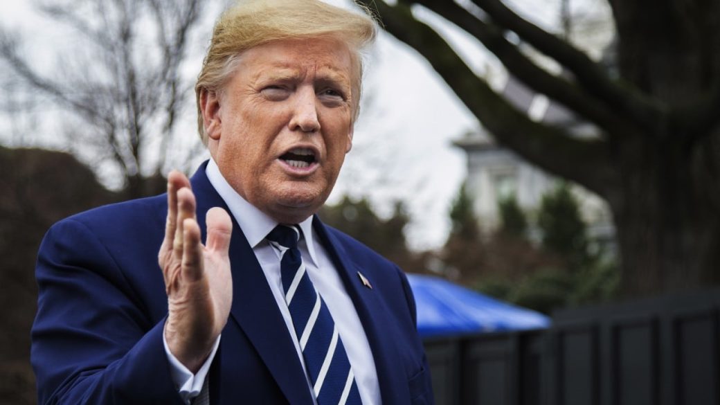 donald trump korona