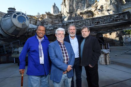 Harrison Ford és Mark Hamill is megnyitotta az új Star Wars-látványosságot