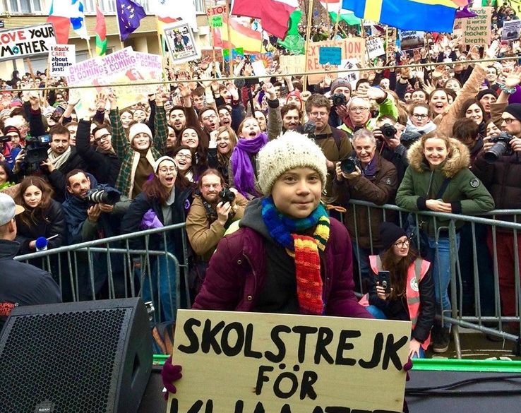 greta thunberg jarvany online sztrajk