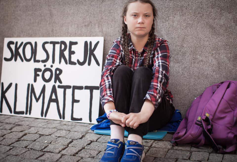 Greta Thunberg Klimakatasztrofa Dij Klimavedelem