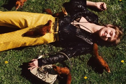 Őzikékkel és sündisznókkal reklámozza a Gucci legújabb kollekcióját