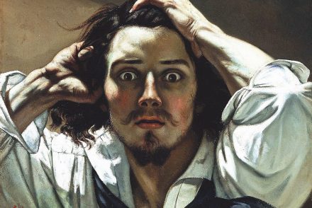 Gustave Courbet, akinek festményei annyira botrányosak voltak, hogy 100 év után állították ki