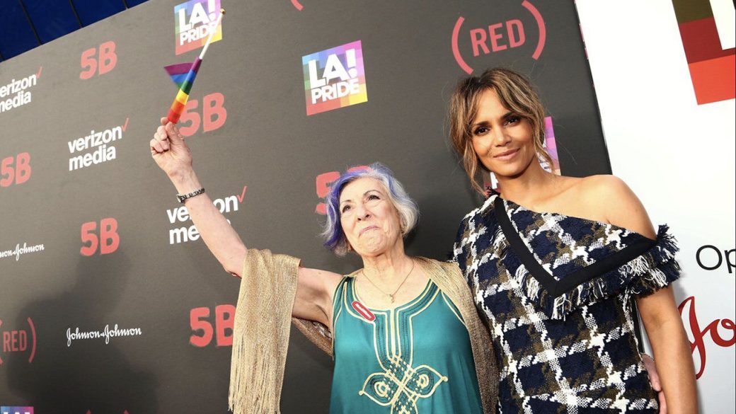 halle berry5B film premiere AIDS