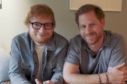 Ed Sheeran és Harry herceg közös kampányvideót készítettek
