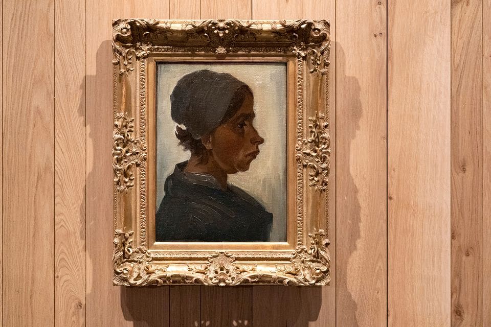 Head Of A Woman Vincent Van Gogh