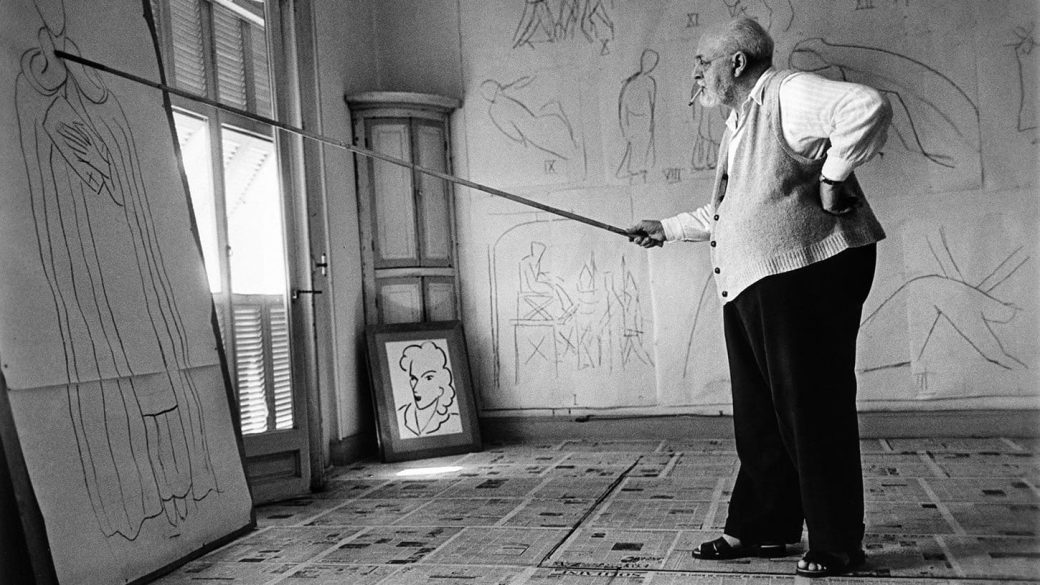 henri matisse robert capa foto