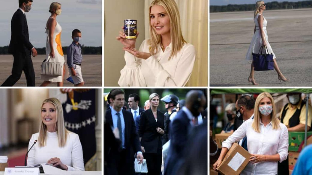ivanka trump feher ruhaban