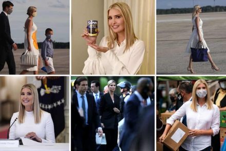 Miért van minden nyilvános megjelenésén fehérben Ivanka Trump?