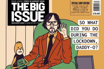 Jarvis Cocker a Big Issue brit lap új kiadásának vendégszerkesztője