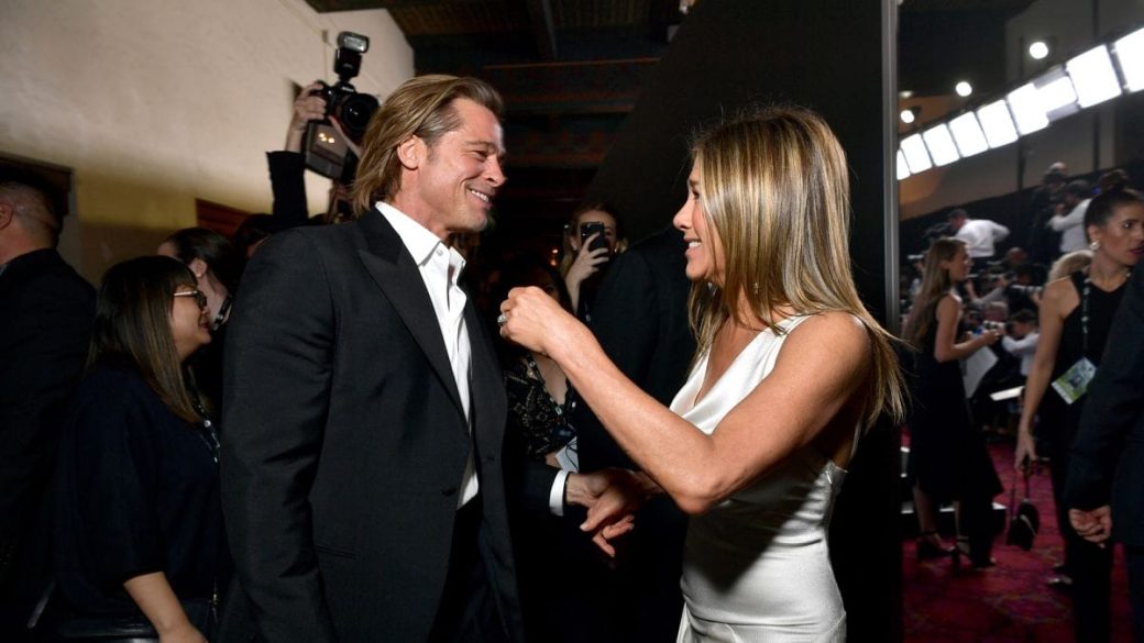 jennier aniston brad pitt sag gala 2020