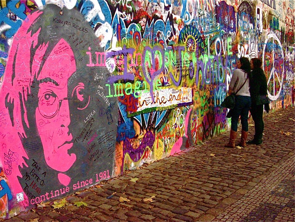 John Lennon Fal Galeria